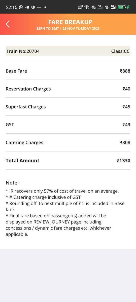 coolsrikar's tweet photo. . @RailwaySeva @RailMinIndia @drmsecunderabad @drmhyb
Train 20704
PNR will be provided in DM. 
Despite booking meals, on board staff not providing meals. https://t.co/bJmI7O7gZN