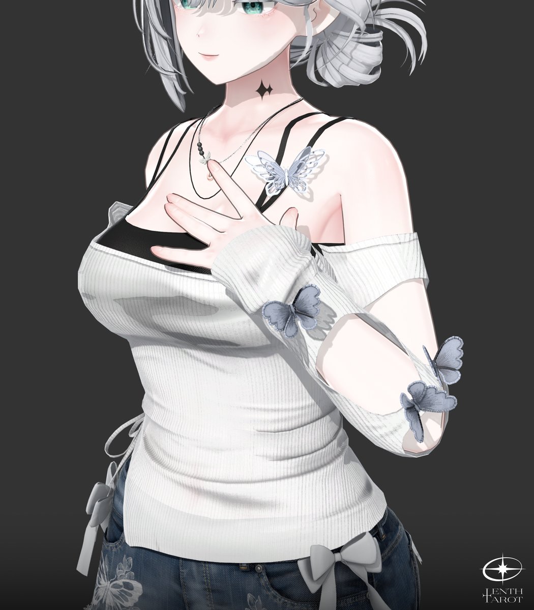 tten_booth's tweet image. wip 🦋

#tten_3D #VRChat #booth_pm