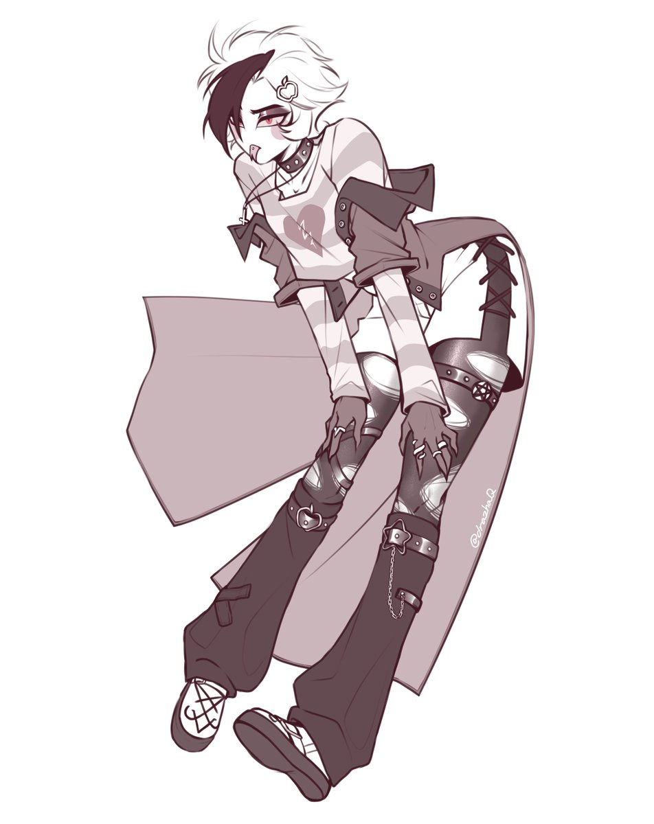 Made the first one for a Tumblr ask (+ a radioapple hs au idea