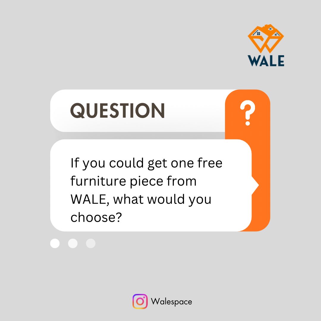 SamuelOlutunji's tweet photo. Eye it. Name it. Own it. ee
Which WALE piece is calling your name... maybe it could be yours?
#wale #walespace #Giveaway 

https://t.co/DWdxqUP79s https://t.co/hbKNLsc4nI