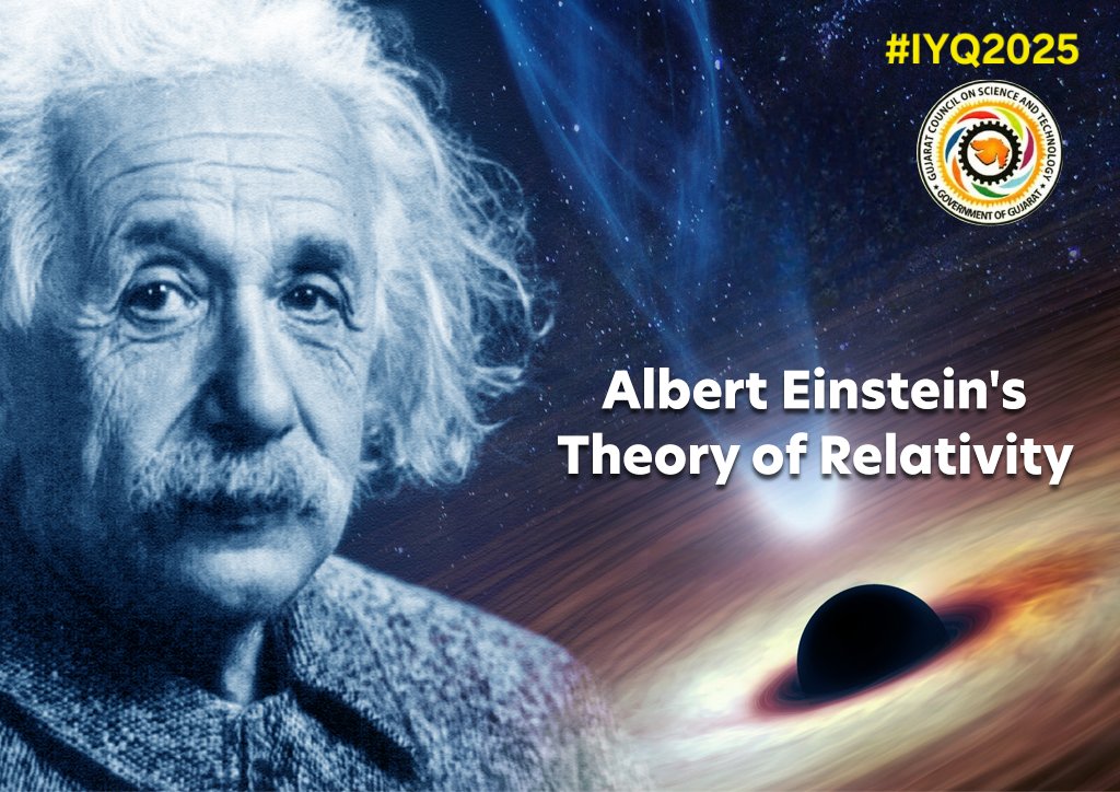 narottamsahoo's tweet image. On November 25, 1915, #AlbertEinstein presented the final field equations of #GeneralRelativity - redefining our understanding of #space, #time, and the #universe.

As we move toward #IYQ2025, this milestone reminds us how bold ideas and deep #curiosity drive #scientific…
