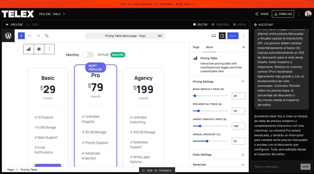 ¿Sigues instalando plugins de 5MB en #WordPress solo para añadir un bloque de testimonios o una tabla de precios? Deja de matar el rendimiento de tus webs. Existe una forma de crear bloques nativos, ligeros y a medida sin picar una sola línea de React.

Te cuento cómo dominar