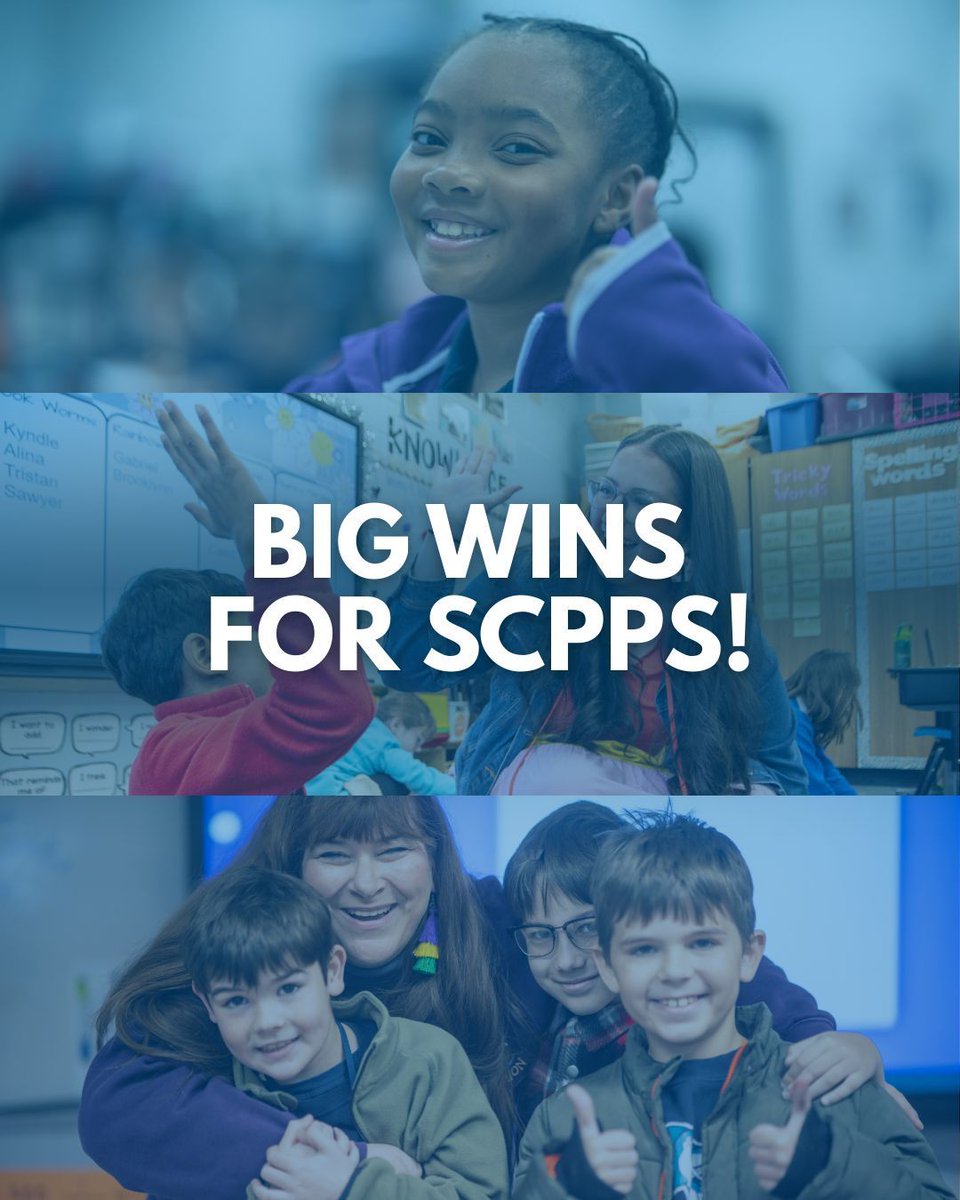 SCPPS's tweet image. As always, our students continue to shine!☀️ With increases in certifications, college credit, and ELA growth, we’re celebrating their progress and the teachers and families supporting them. 💪🏻

#YouAndIWeAreSCPPS #YouBelongHere📍