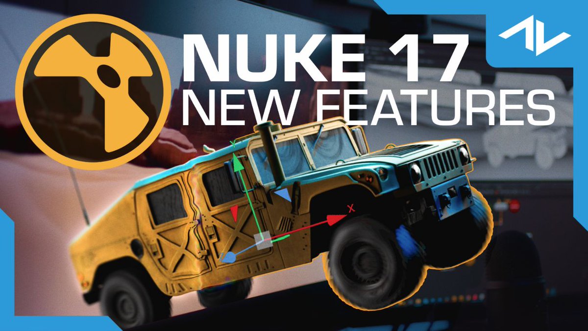 ActionVFX's tweet image. What’s actually new in Nuke 17, and what matters for compositors?

🎬 Watch the full breakdown → youtu.be/vFT6DBGP7FY 

#Nuke17 #VFXTools #Compositing #NukeBeta