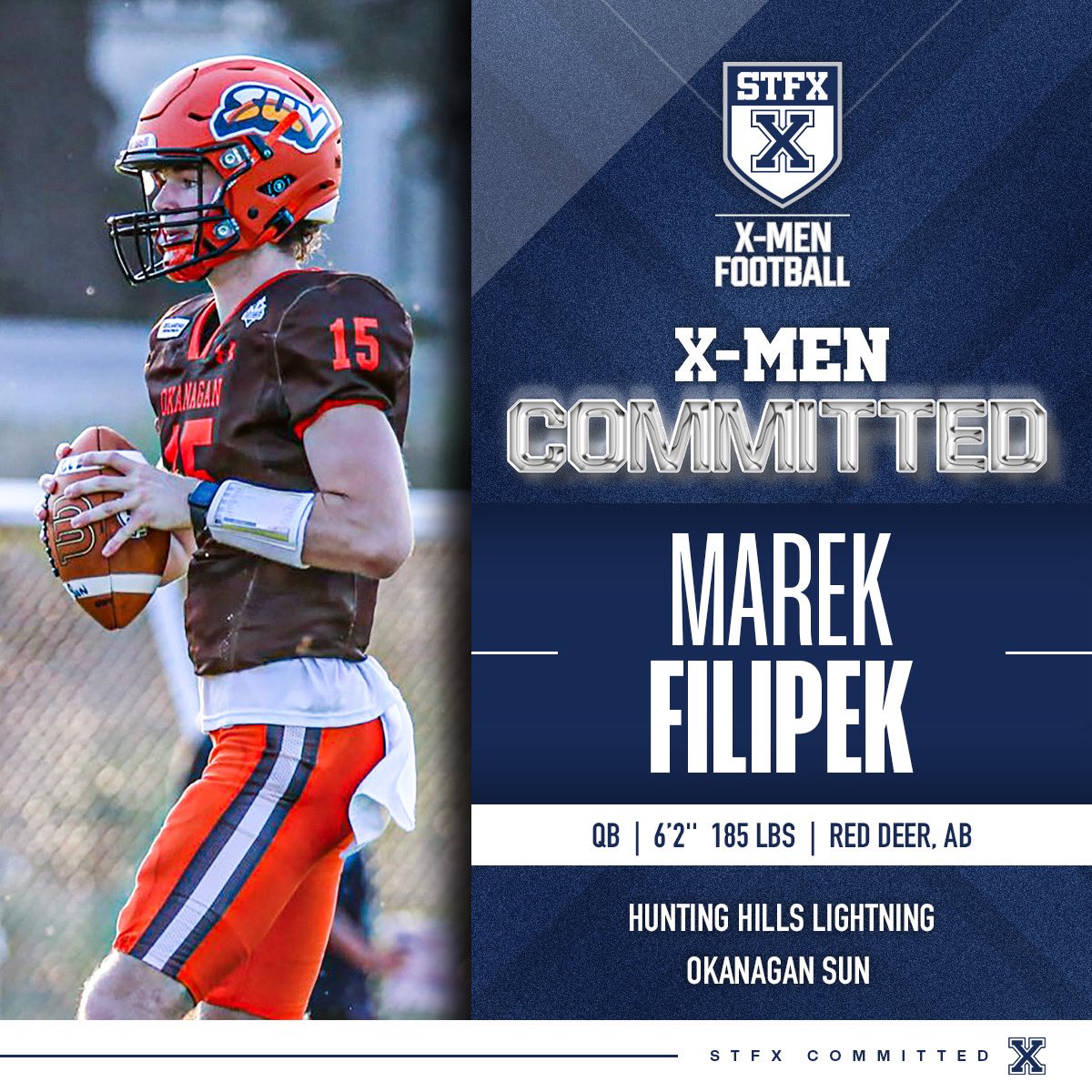 StFX X-Men Football tweet media