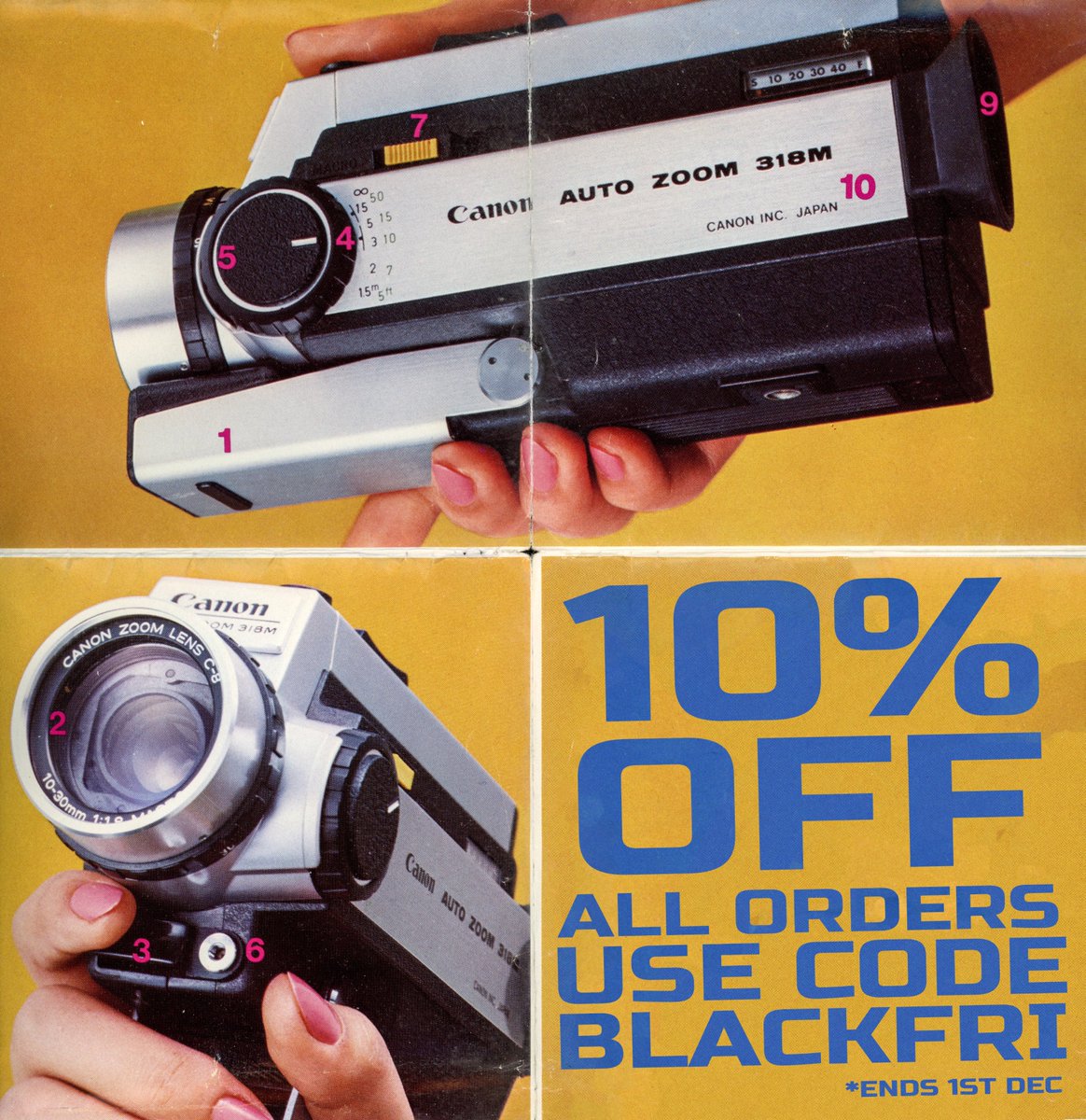 CameraCrate's tweet image. SAVE 10% OFF ALL ORDERS at Camera Crate with Europe's largest selection of #super8 and #16mm #cine film cameras! 

FREE UK delivery and FREE Worldwide shipping on orders over £200. 

Shop now: cameracrate.com