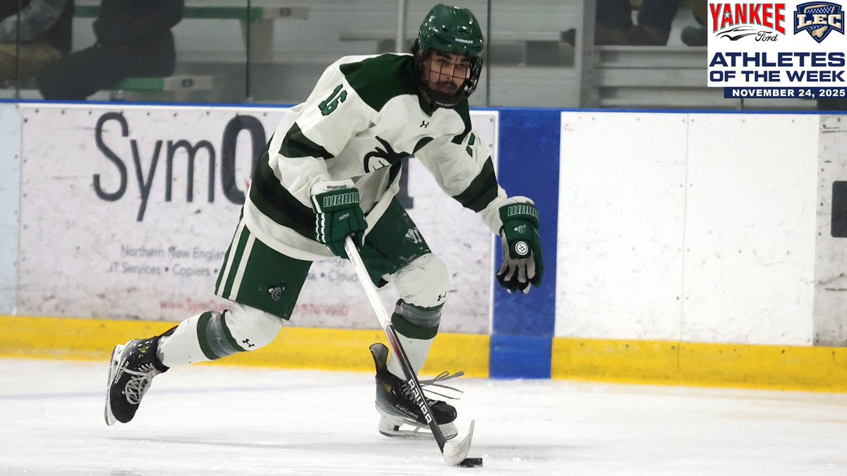LittleEastConf's tweet photo. This week’s Yankee Ford LEC Men’s Ice Hockey Athletes of the Week are @UMassBeacons Alex Koenig and @CastletonSports Luke Chakrabarti. #LEChky #d3hky #NCAAD3 @NCAADIII @AHCAHockey @FloCollege @FloHockey
https://t.co/9rJATCovrW https://t.co/xGsDiDHOpX