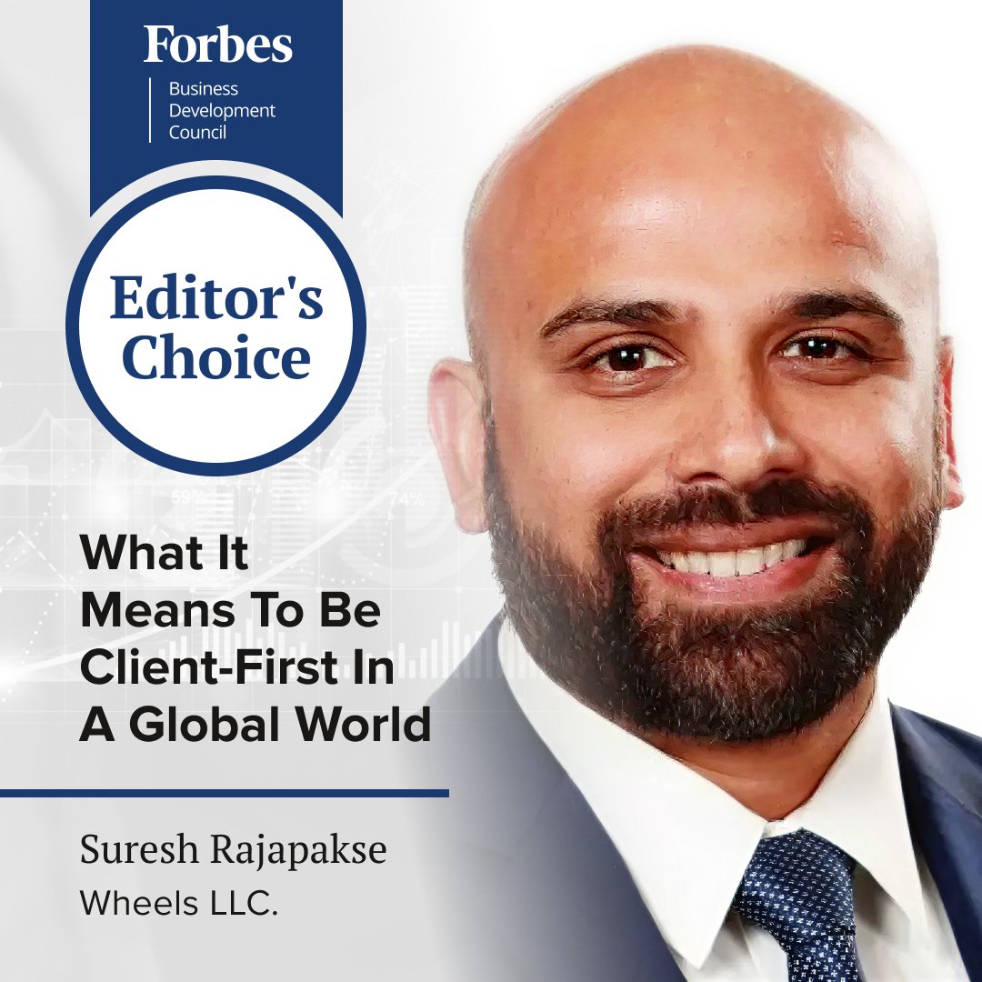 ForbesBizDev's tweet image. 🌟 Editor&apos;s Choice 🌟

Suresh Rajapakse explains that being truly client-first globally means balancing universal client needs with local cultural expectations.

hubs.li/Q03VjbS00

#ClientExperience #GlobalBusiness #CustomerCentricity #AIinBusiness #LeadershipStrategy