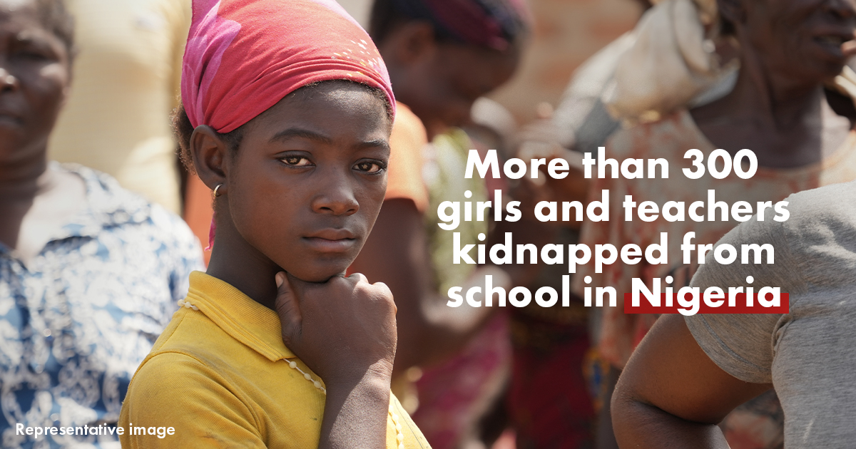 Please pray – more than 300 girls and 12 teachers have been taken from a school in Niger, north west #Nigeria, in one of the largest ever mass abductions in the country.
 
The incident happened in the early hours of Friday (21 November) at St Mary’s, a school in Agwara Local