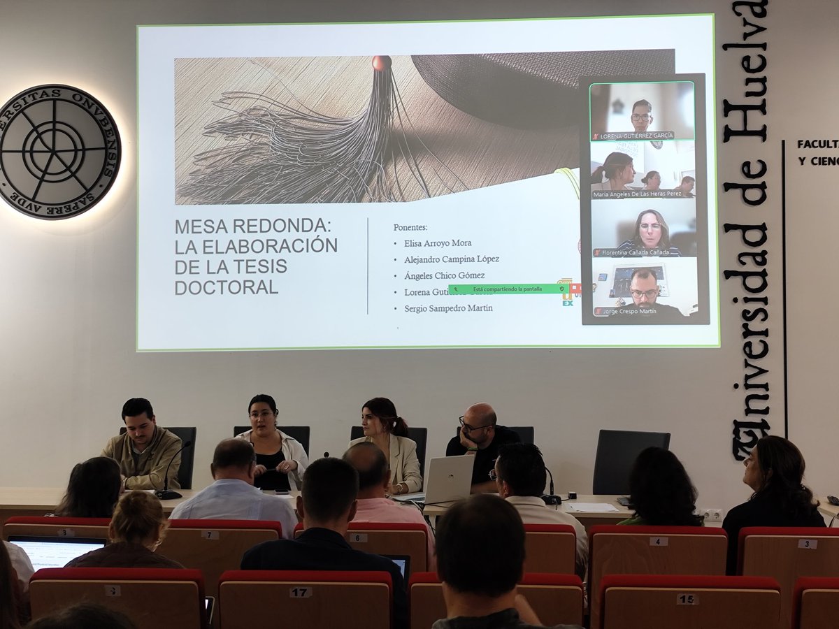 Con enorme satisfacción celebramos, en formato híbrido y junto con la UEX, el Seminario del Programa de Doctorado IEACAD para cerrar el curso 2024-25 🎓🤝.
Un encuentro de diálogo, aprendizaje y el sentimiento de comunidad. Gracias a quienes lo hicieron posible🌱📚💬.