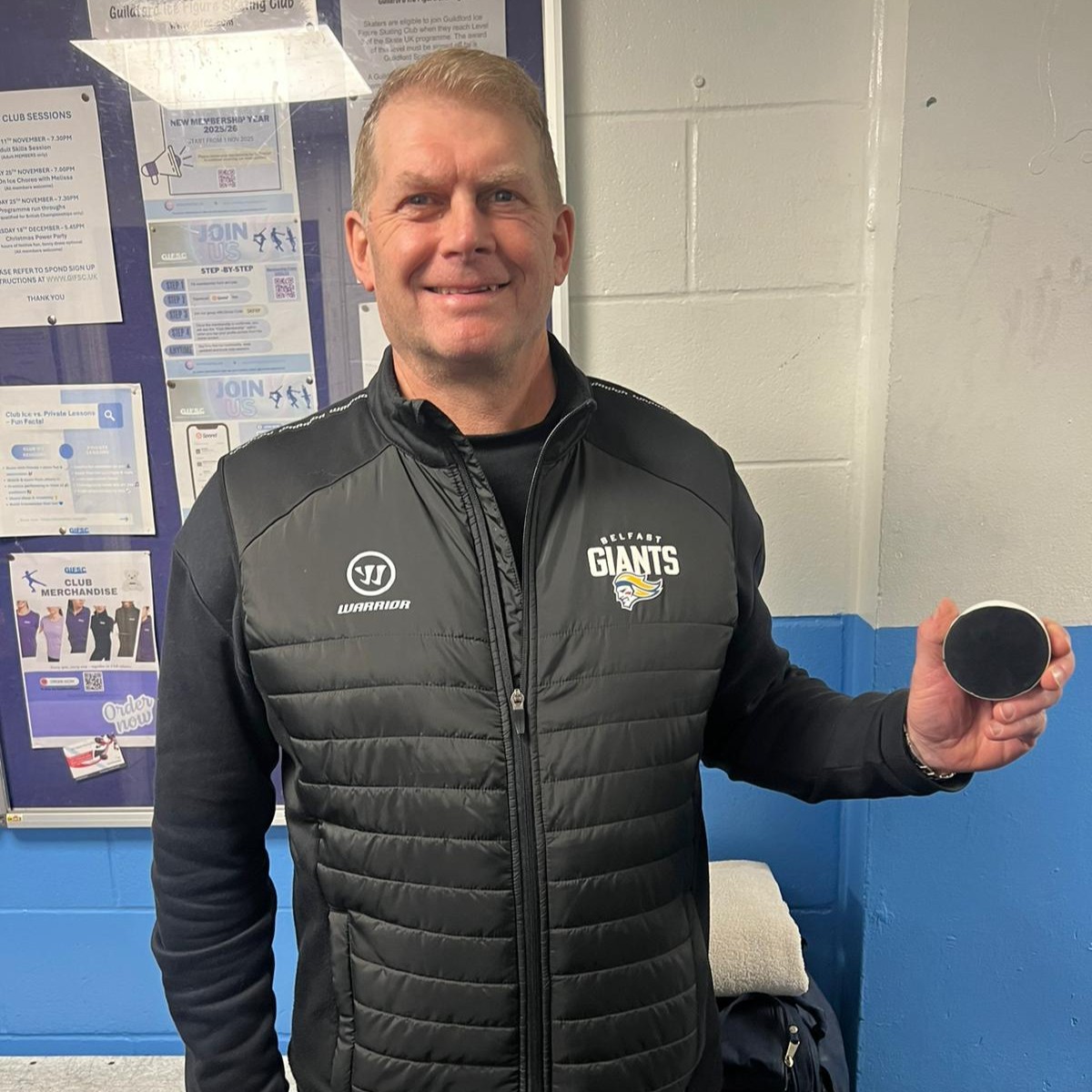 900 WINS. 🔥

After last night's road win against <a href="/flamesicehockey/">Guildford Flames</a>, Assistant Coach Rob Stewart has now played in or coached 900 Belfast Giants wins. 🙌

#WeAreGiants