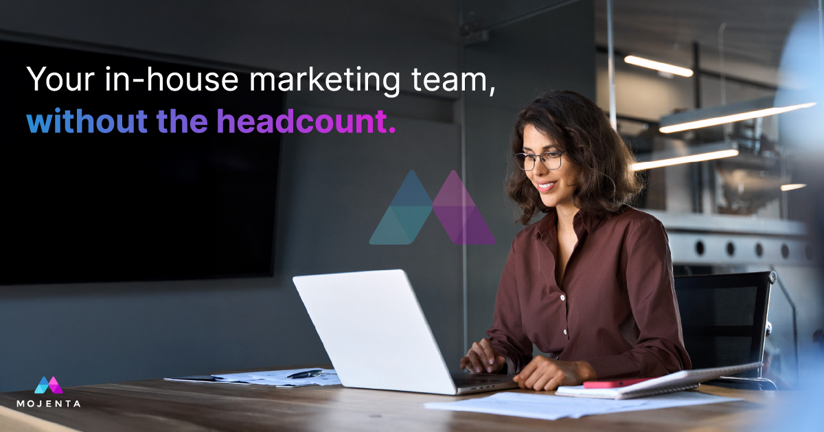 mymojenta's tweet image. Scale your marketing without scaling your team. 
hubs.la/Q03TCrbg0

#OutsourcedMarketing #B2Btech #Mojenta