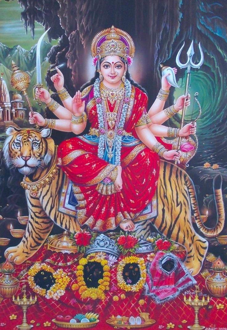 या देवी सर्वभूतेषु शक्तिरूपेण संस्थिता नमस्तस्यै नमस्तस्यै नमस्तस्यै नमो नम:‌