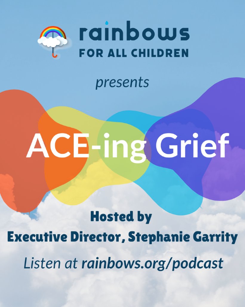 Did you know Rainbows has a podcast? Stream our first two seasons of "ACE-ing Grief," where podcasts are found or visit our website rainbows.org/podcast to listen in!
#podcast #youthgriefsupport #nonprofit