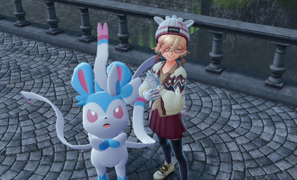 交換会ありがとうございましたーー！
みんなのポケモン大切にするよー！✋
色違いニンフィアとツーショットかわちい！！🎀