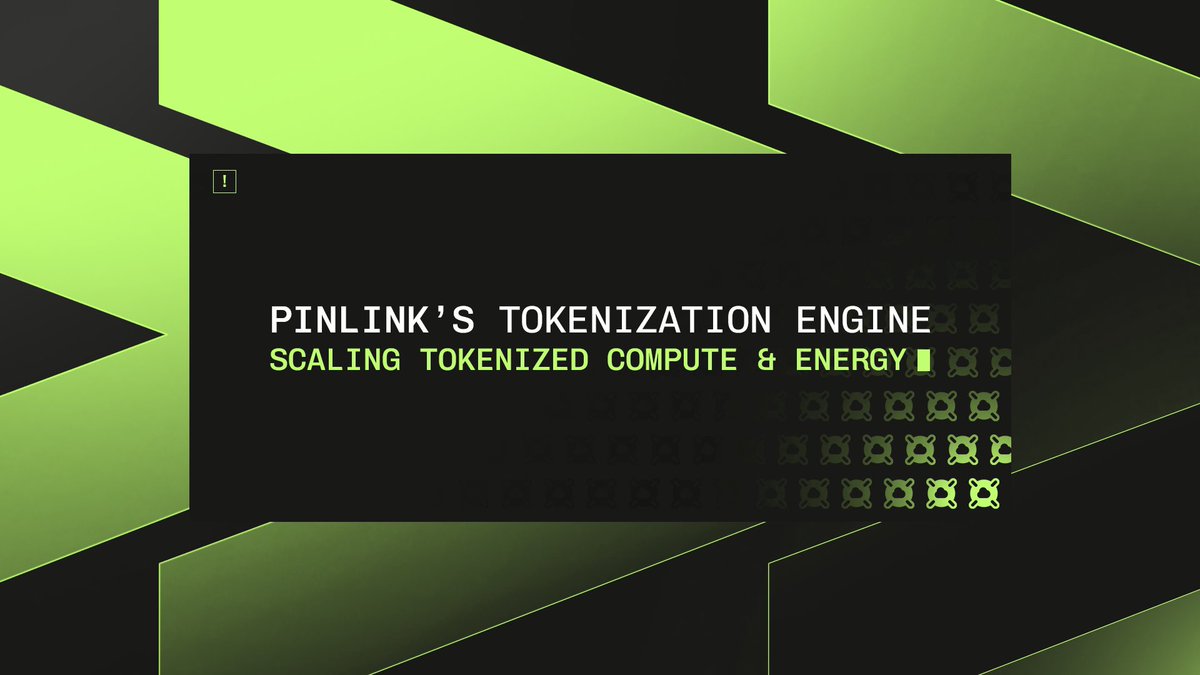 PinLinkAi's tweet image. PinLink’s Tokenization Engine is entering a new phase of velocity.

We’re building a unified architecture for tokenized compute, energy, and physical infrastructure on-chain layer where machines don’t just exist, they operate. High-value hardware becomes liquid, tradable, and…