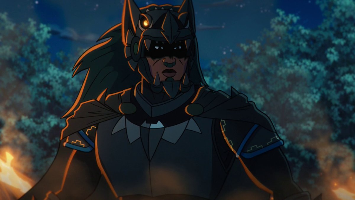 worldsfinest's tweet image. &quot;Aztec Batman: Clash of Empires&quot; debuts December 12, 2025 on the HBO Max streaming service. This reimagining of the Batman legend, set in the Aztec empire, follows a young Aztec boy who embraces the bat after his father is murdered by Spanish conquistadors. #AztecBatman #HBOMax
