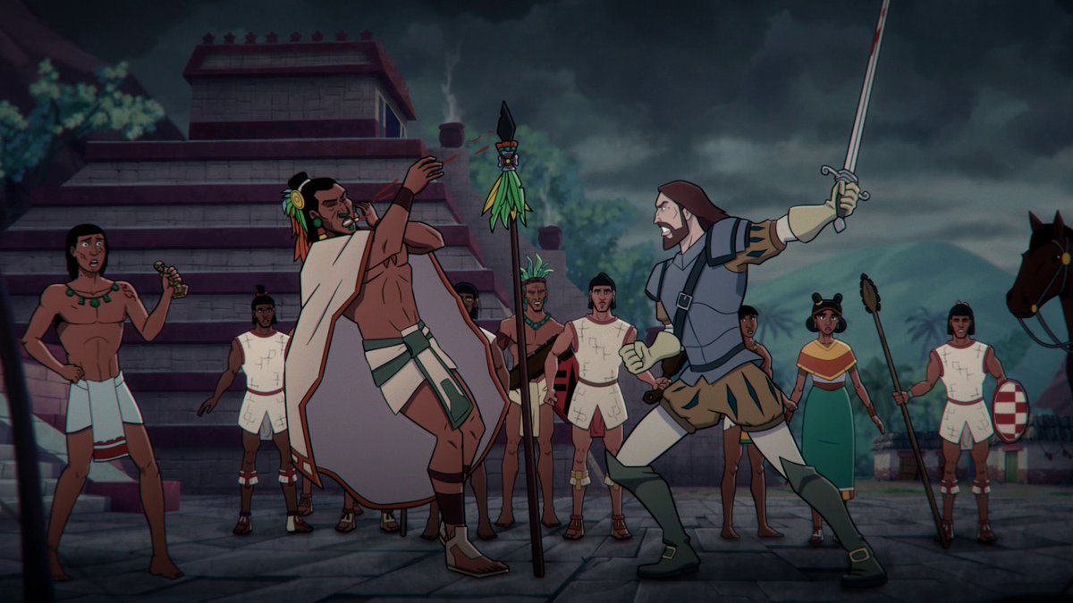 worldsfinest's tweet image. &quot;Aztec Batman: Clash of Empires&quot; debuts December 12, 2025 on the HBO Max streaming service. This reimagining of the Batman legend, set in the Aztec empire, follows a young Aztec boy who embraces the bat after his father is murdered by Spanish conquistadors. #AztecBatman #HBOMax