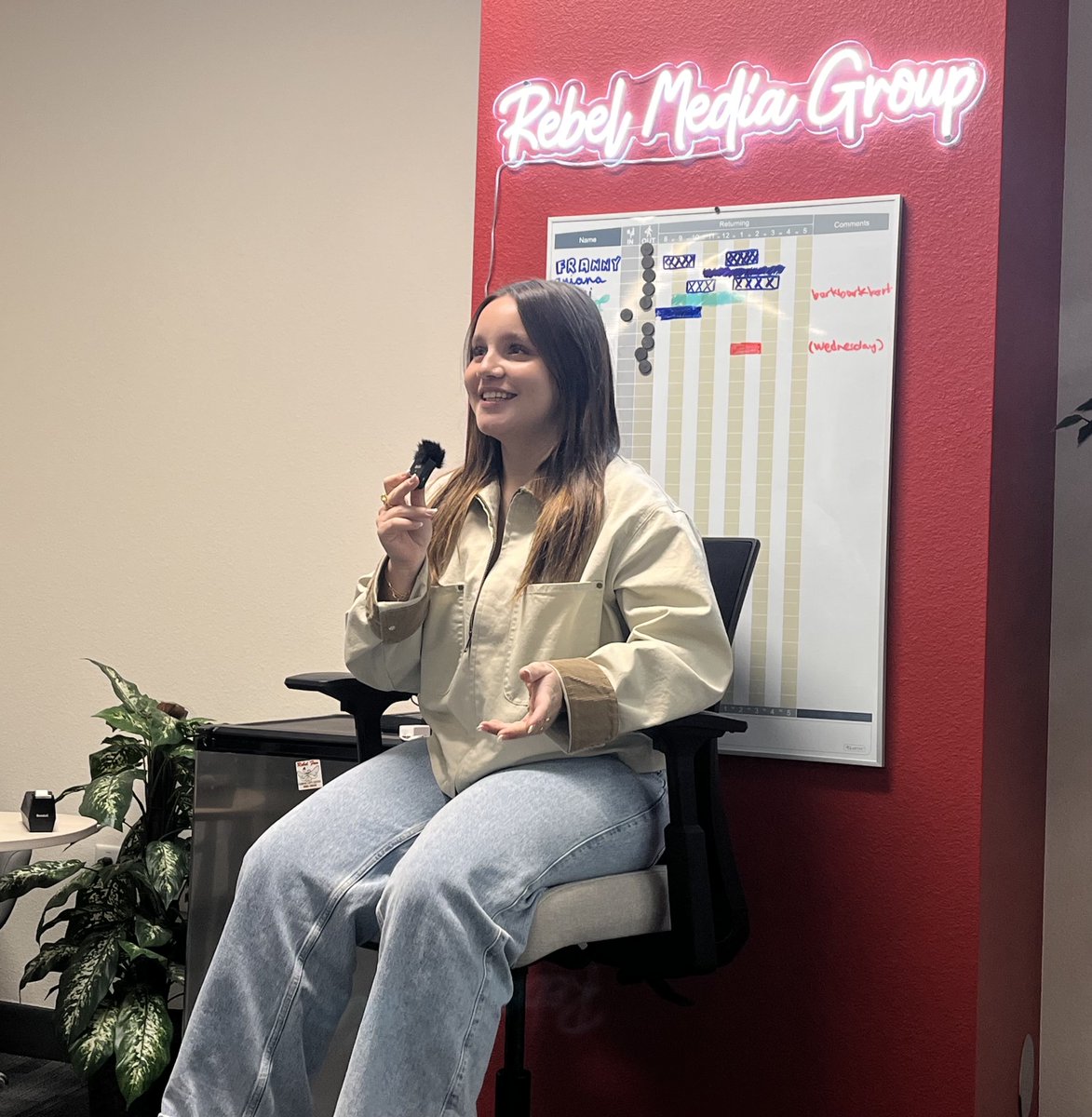 UNLVRMG's tweet photo. We had the pleasure of interviewing RMG alum Madison Sant for our RMG Reviewed series! It was a treat to see her again and ask questions about her time with the agency! https://t.co/P0yhGQC1bg