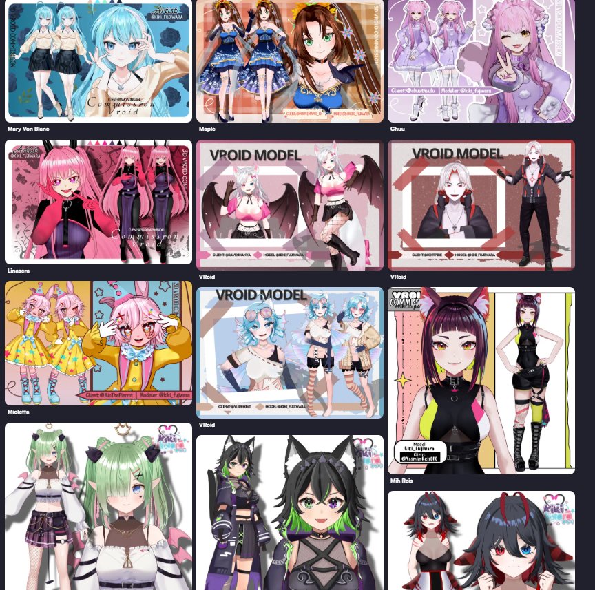 Kiki_Fujiwara's tweet image. ︵︵ ✿  End-of-Year Promotion!꒱ ꔫ‧₊˚⊹

I'm opening only 2 exclusive spots for VRoid commissions this December!
If you want to grab one of them, send me a DM!

❤️+🔁are appreciated!