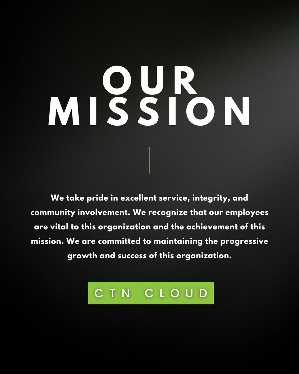 ctntelco's tweet image. At CTN Telco, our mission is powered by people. 💼

We’re committed to delivering exceptional service, acting with integrity, and supporting the communities we serve, because strong teams build strong businesses.
-

#businesscommunication  #teamdriven  #telecomsolutions