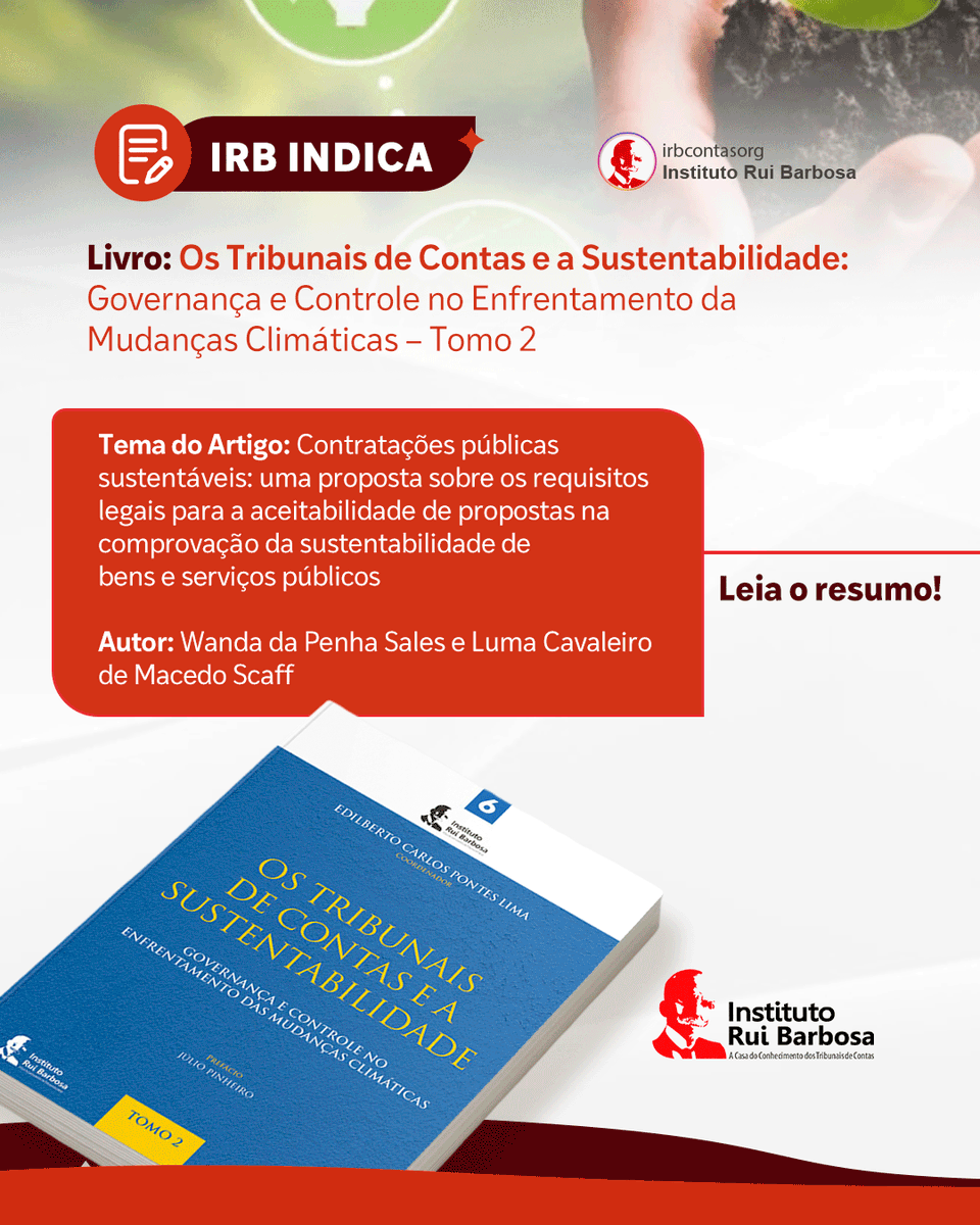 IrbContasOrg's tweet image. 👉 O livro na íntegra está disponível em nossa Biblioteca Virtual: irbcontas.org.br/biblioteca.