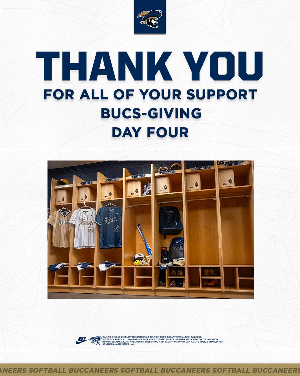 CSUBucsSoftball's tweet image. On day 4 of Bucs-giving, we wanted to take a moment to say THANK YOU for all of the support so far! 

Last year we were able to redo our locker rooms, and we couldn’t have done it without your help!

Thank you again for your support! 🏴‍☠️
justgiving.com/campaign/csuso…