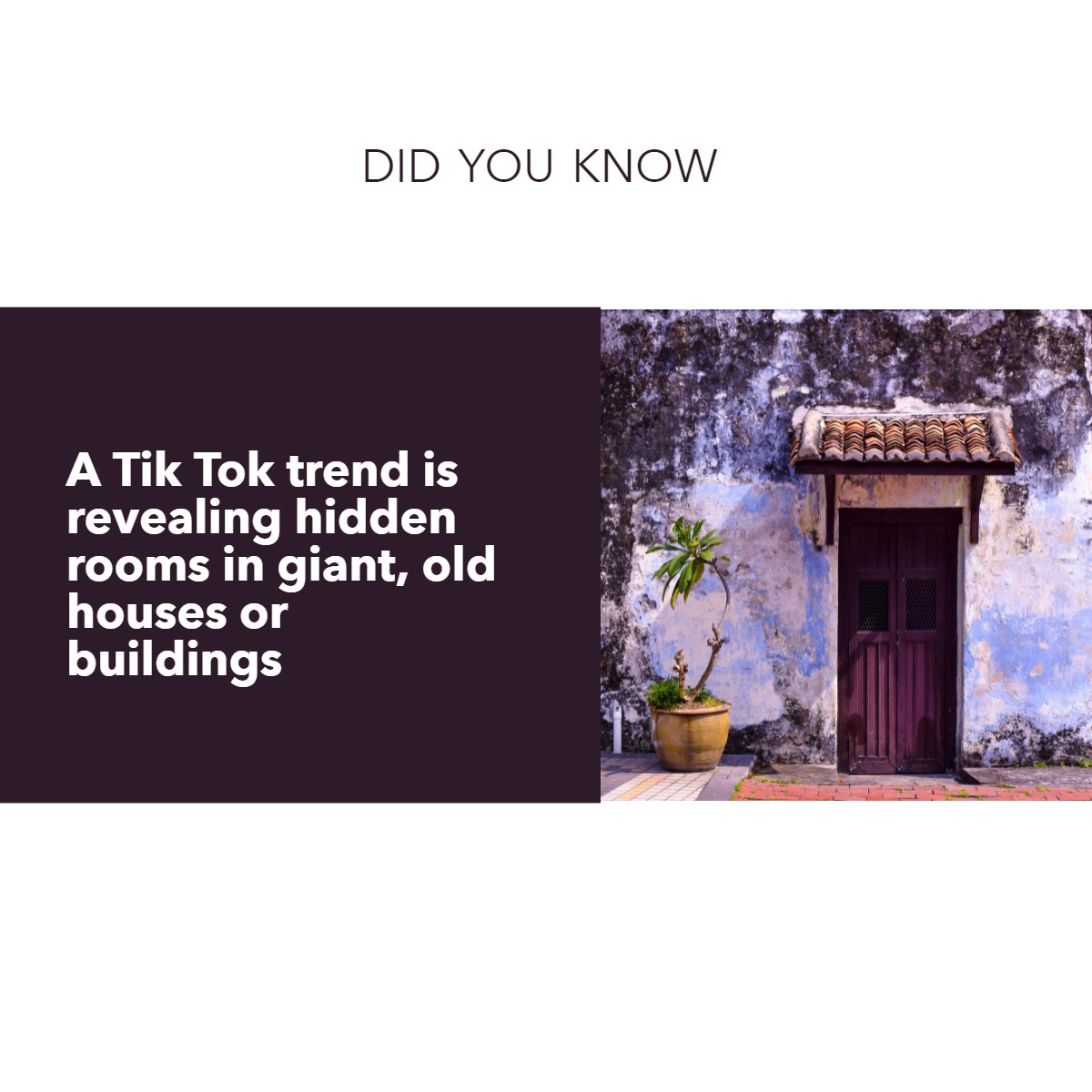 HelenWHanson1's tweet photo. Do you have Tik Tok?

Did you know about this trend? 😱

#didyouknowfacts #manhattan #factoftheday #tiktoktrend https://t.co/HBdi5LYEKd