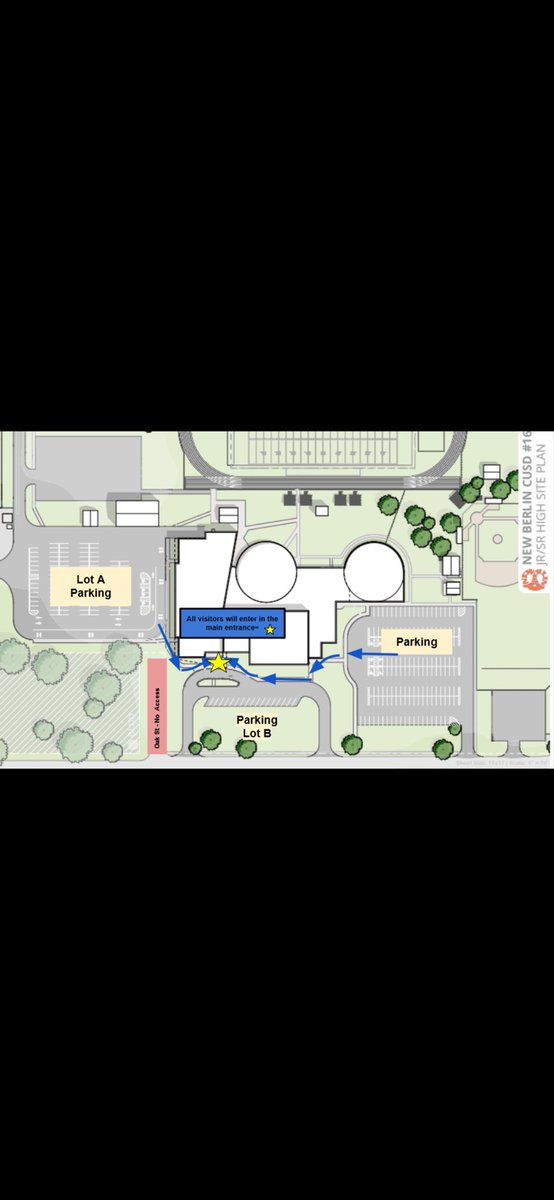 GAMEDAY!! 🏀🏀

Come join us in New Berlin as we kick off the season with the opening game of the Gene Bergschneider Turkey Tournament against host school New Berlin. 

Game time: 6:00 pm

See the picture for the parking and entrance map.