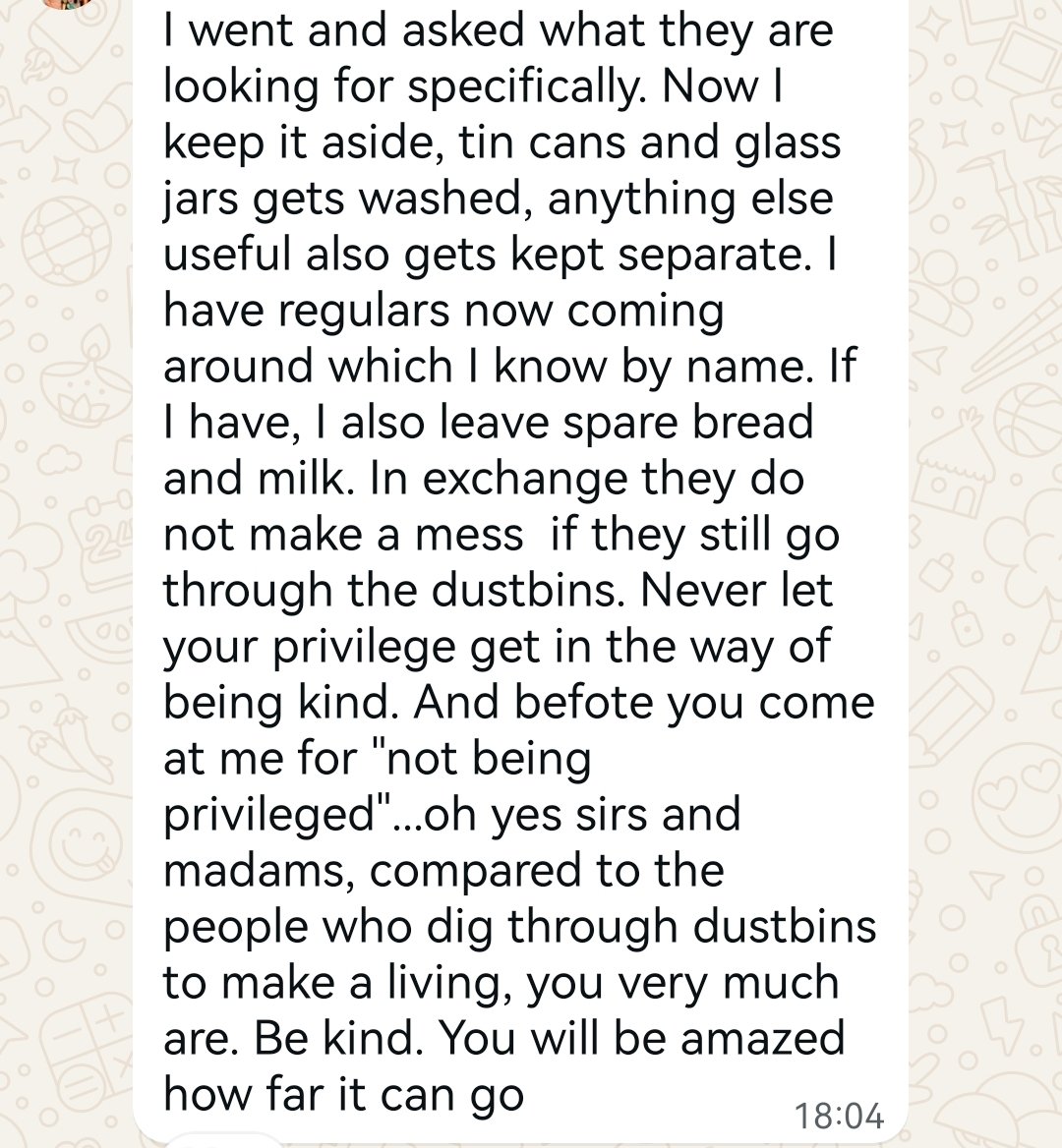 mshengulala's tweet image. The neighborhood group was discussing the guys who go through rubbish bins and make a mess. This lady came in and basically changed the tone of the discussion