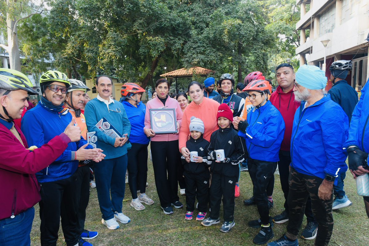 neeza_singh's tweet image. Organised Cyclothon on the theme ‘Reading Books’ on 23.11.2025
#NationalLibraryWeek2025
#ChildrensDay @IFLA @iflawlic @MinOfCultureGoI @EduMinOfIndia @RrrlfKolkata @NationalLib_GoI @gssjodhpur @mohitgupta1962 @SeemaRampersad