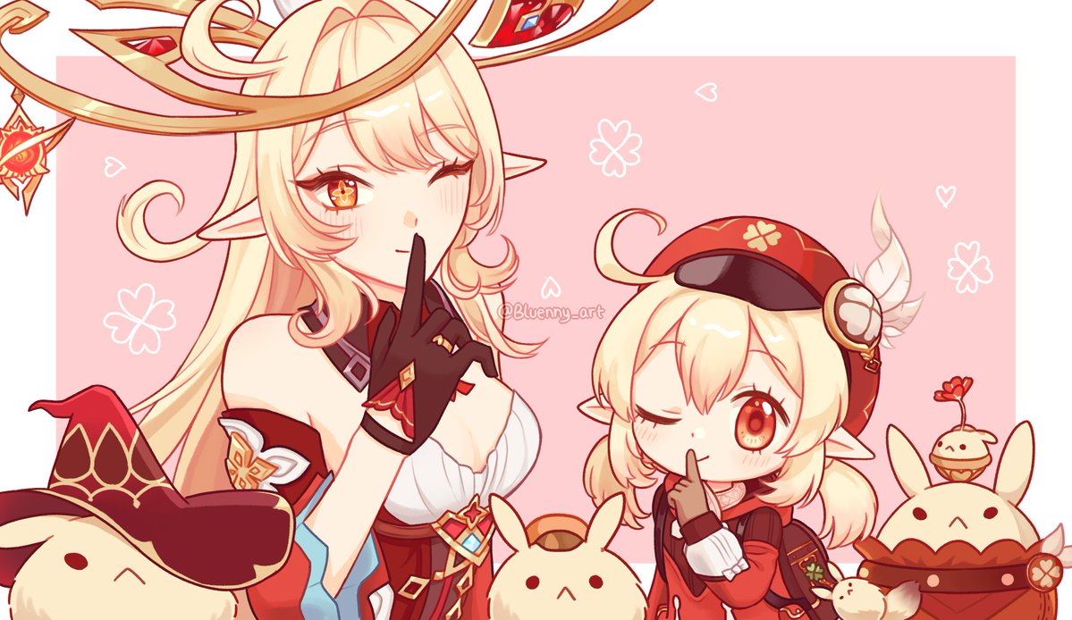 🤫🐰💕
#GenshinImpact #Alice #Klee