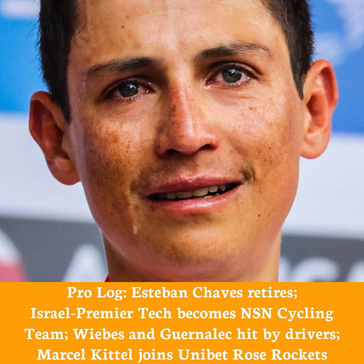 The past week’s pro cycling news highlights, including injuries, a rebrand, a positive test, a retirement and an unretirement.

🔗 Read more: cyclist.co.uk/news/esteban-c…

✍️ <a href="/robyn_emz/">robyn</a>