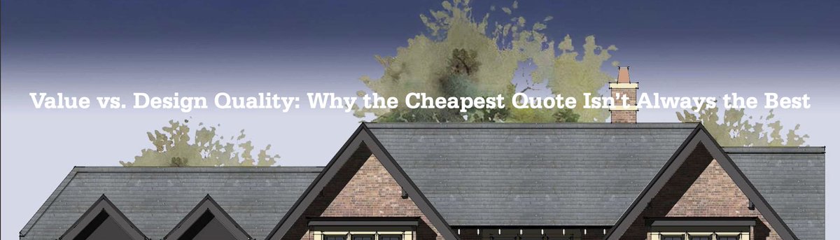 jonathan_arc's tweet image. When planning a home extension, renovation, or new build, it’s natural to feel tempted by the lowest price. Our latest blog shares why value for money isn&apos;t always the cheapest option...
arcdesignservices.net/news/item/785-…

#architecturaldesigner #valueformoney #happyclients