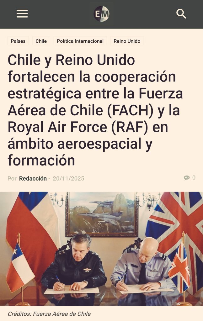 BiondiniCesar's tweet image. Inglaterra profundiza su proyección sobre la Patagonia y la Antártida a través de una renovada alianza con Chile. Los británicos firmaron acuerdos con la Fuerza Aérea del país vecino, obteniendo acceso a sus bases y compartiendo información satelital.
La posición argentina está…
