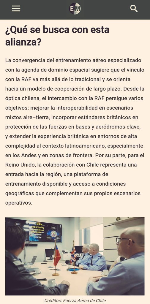 BiondiniCesar's tweet image. Inglaterra profundiza su proyección sobre la Patagonia y la Antártida a través de una renovada alianza con Chile. Los británicos firmaron acuerdos con la Fuerza Aérea del país vecino, obteniendo acceso a sus bases y compartiendo información satelital.
La posición argentina está…