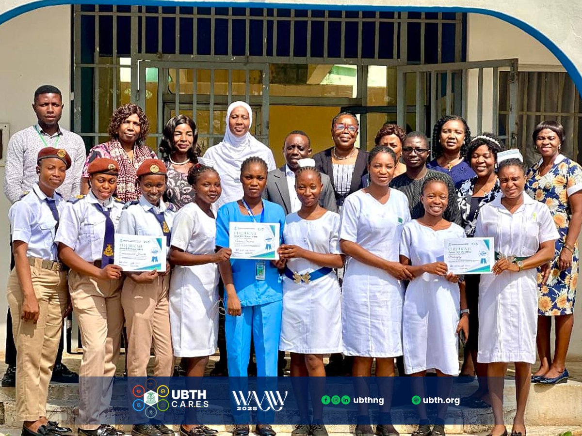 ubthng's tweet image. Awards and cash prizes were today presented to the top performers at the 𝗪𝗼𝗿𝗹𝗱 𝗔𝗻𝘁𝗶𝗺𝗶𝗰𝗿𝗼𝗯𝗶𝗮𝗹 𝗔𝘄𝗮𝗿𝗲𝗻𝗲𝘀𝘀 𝗪𝗲𝗲𝗸 (𝗪𝗔𝗔𝗪) 𝟮𝟬𝟮𝟱 𝗤𝘂𝗶𝘇 𝗖𝗼𝗺𝗽𝗲𝘁𝗶𝘁𝗶𝗼𝗻, organised and hosted by the UBTH AMS committee.

Read more: ubth.org