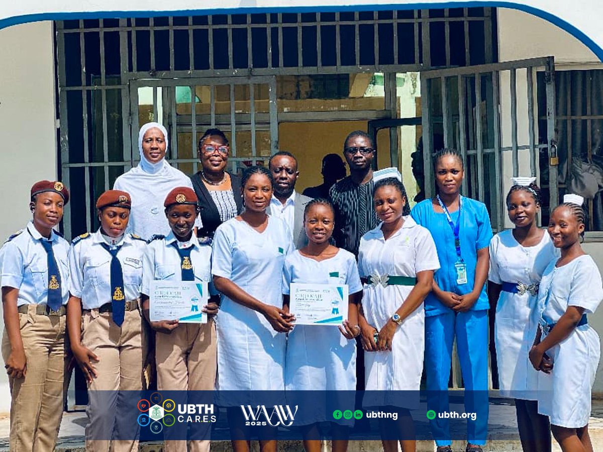 ubthng's tweet image. Awards and cash prizes were today presented to the top performers at the 𝗪𝗼𝗿𝗹𝗱 𝗔𝗻𝘁𝗶𝗺𝗶𝗰𝗿𝗼𝗯𝗶𝗮𝗹 𝗔𝘄𝗮𝗿𝗲𝗻𝗲𝘀𝘀 𝗪𝗲𝗲𝗸 (𝗪𝗔𝗔𝗪) 𝟮𝟬𝟮𝟱 𝗤𝘂𝗶𝘇 𝗖𝗼𝗺𝗽𝗲𝘁𝗶𝘁𝗶𝗼𝗻, organised and hosted by the UBTH AMS committee.

Read more: ubth.org