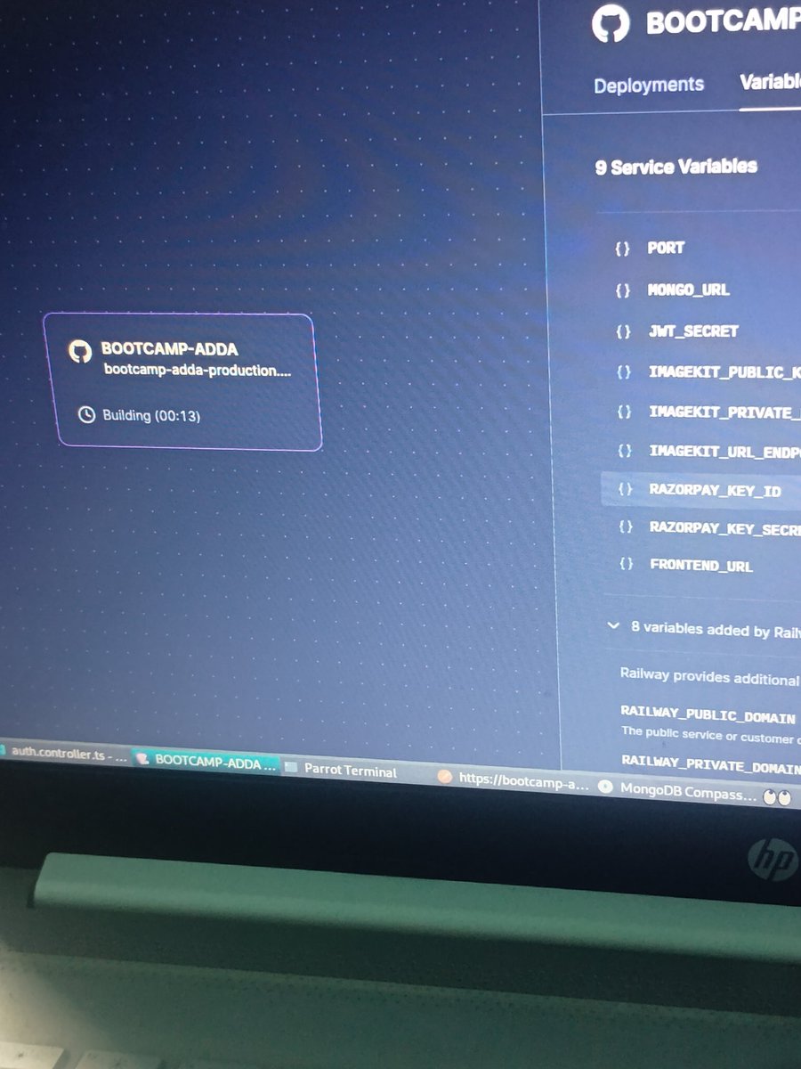 Anshit_Rangra's tweet image. Today I worked on deploying my small blockchain project.
Local dev was smooth, but in production the browser gets cookies, frontend doesn’t — major headache!
Debugging cookie, CORS &amp;amp; server config issues tomorrow.
Learning never stops 💪

#web3 #blockchain #DevLife #JavaScript