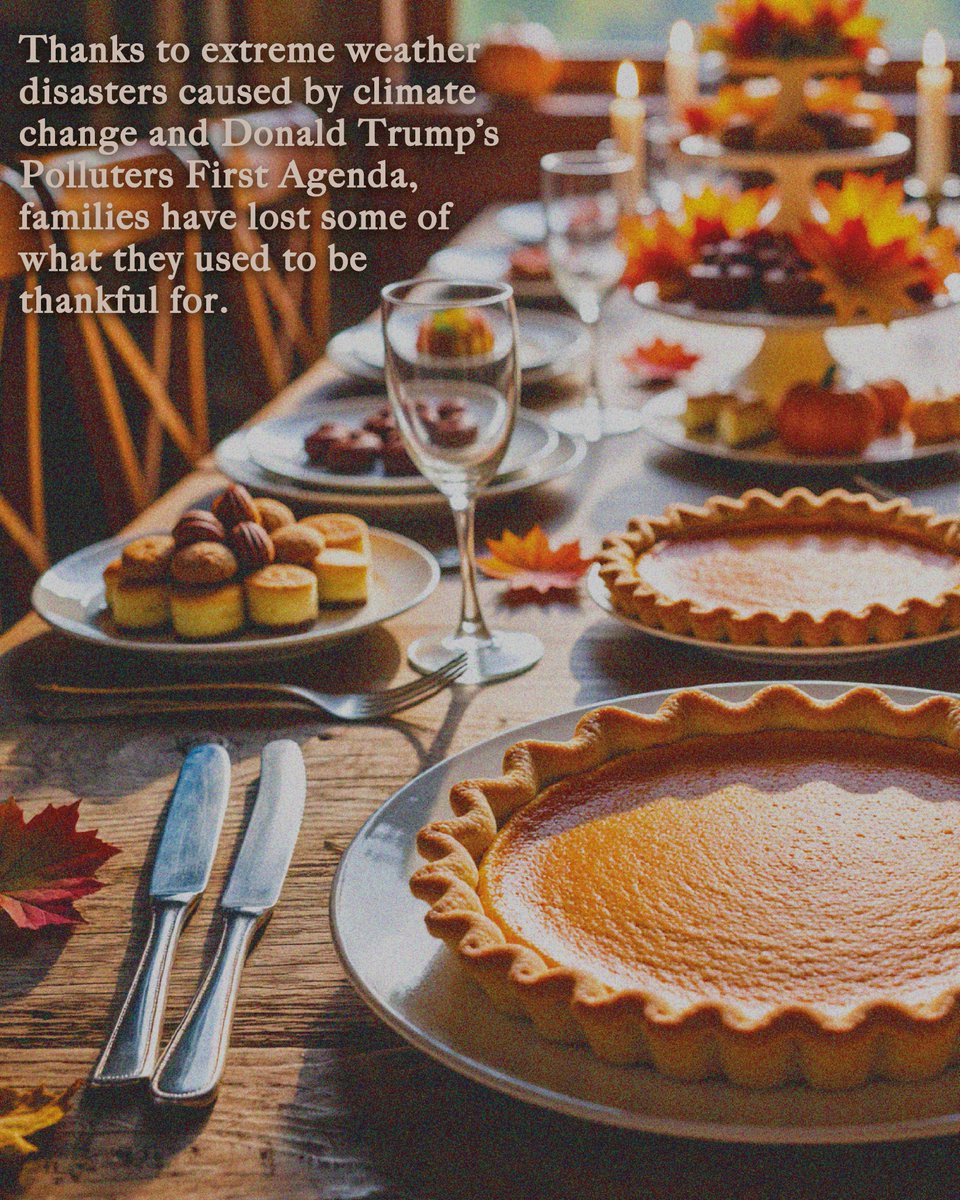 Families across the country have a lot less to be thankful for this Thanksgiving - #ThanksTrump