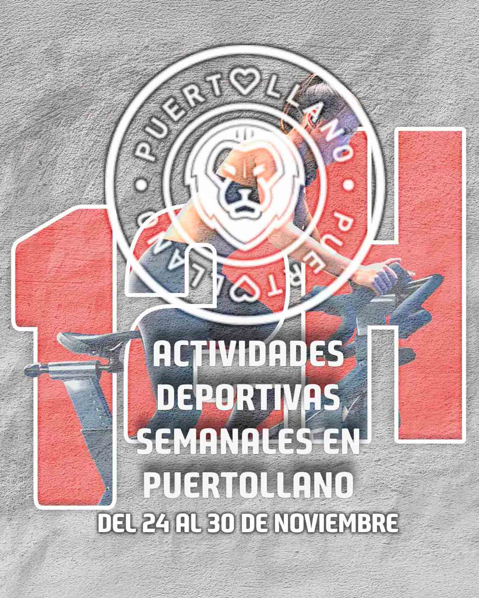 pmdpuertollano's tweet image. Nueva semana, nuevas actividades. Puedes consultarlas, como siempre en:

⏩  bit.ly/47XkFOy  ⏪

#pmdpuertollano @aytopuertollano