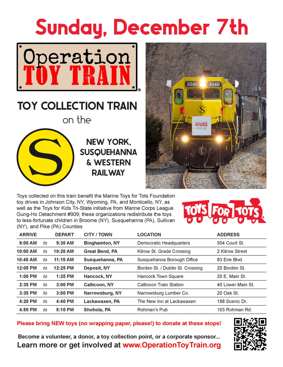 OpToyTrain's tweet photo. And here's Sunday's schedules! https://t.co/SvQGj9CVXN