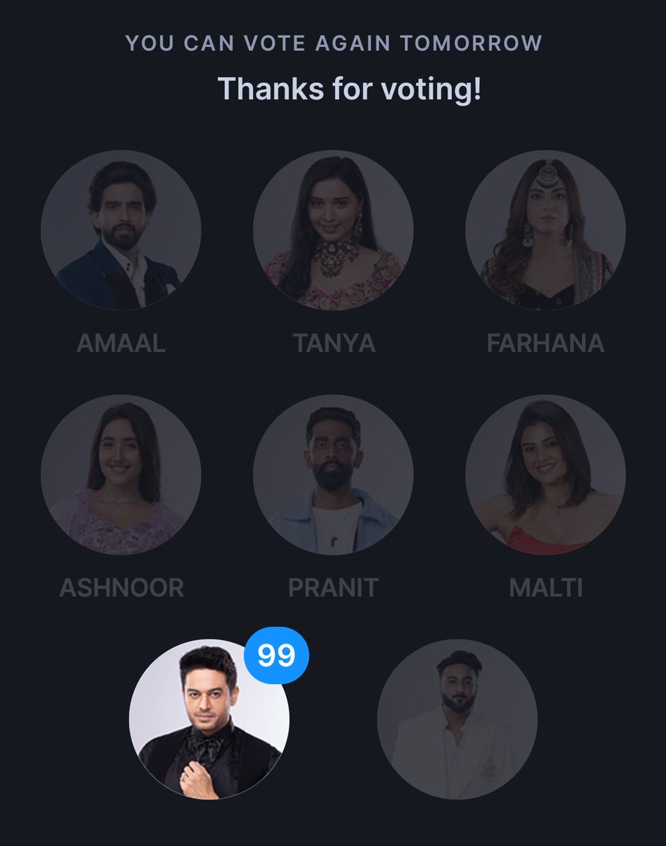 nirajmalhotra's tweet image. End My Precious Vote Goes To One And Only #GauravKhanna Bhai.

Voting Line are Open Please Do Vote.

#GauravKhanna𓃵 #GK #BB19
#KhannaKaKhaandaan #BiggBoss19
