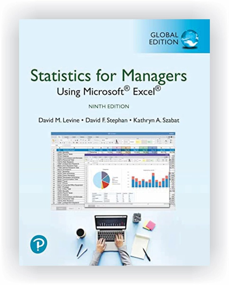 KirkDBorne's tweet image. #Statistics for Managers Using Microsoft Excel: amzn.to/3v4VfOp
—————
#DataAnalysis #DataScience #Analytics #StatisticalLiteracy #DataLiteracy #CDO #CMO #CTO