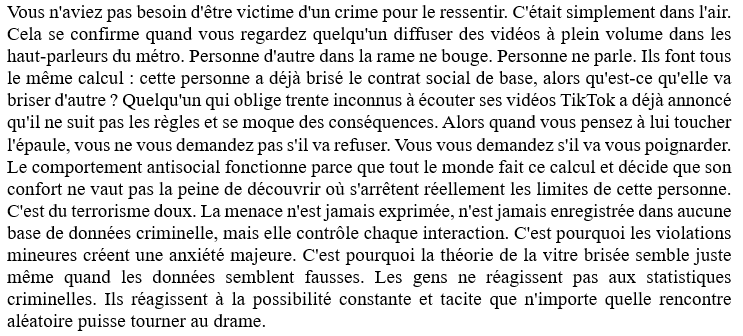 pheacienne's tweet image. Sur le sentiment d’insécurité, voici une réflexion de Paul Skallas qui je trouve intéressante👇