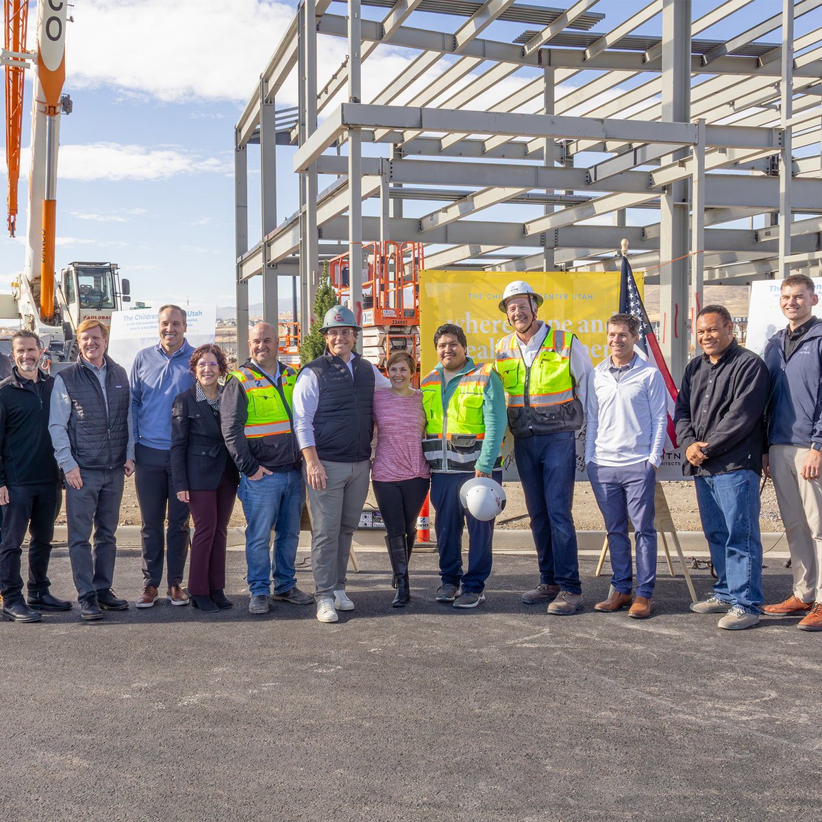 ZwickBuilds's tweet image. Zwick Construction was honored to take part in The Children Center Utah’s topping off ceremony last week. This historic ceremony marks a major milestone for the childhood mental health facility.

Thanks to everyone else involved in this amazing project.
