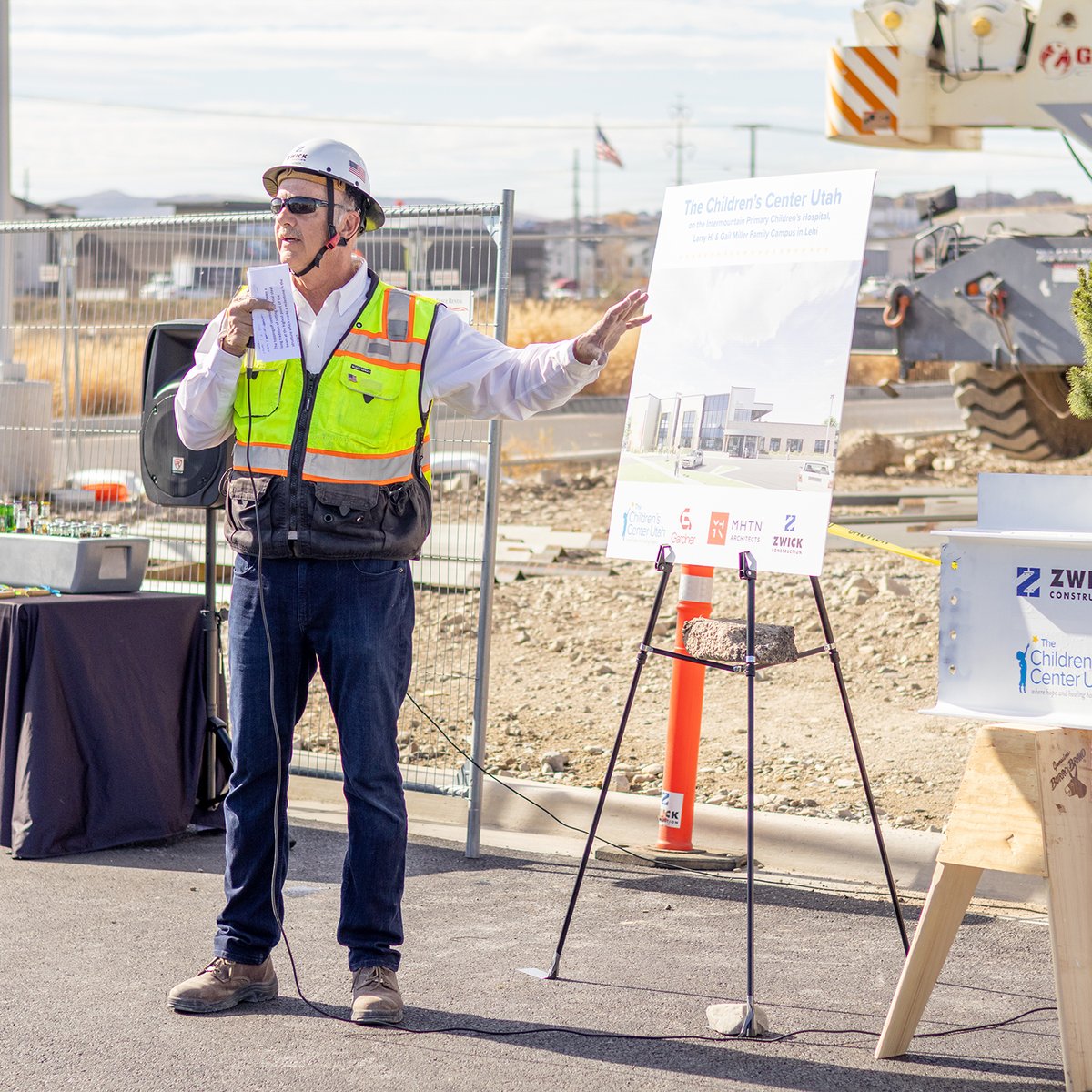 ZwickBuilds's tweet image. Zwick Construction was honored to take part in The Children Center Utah’s topping off ceremony last week. This historic ceremony marks a major milestone for the childhood mental health facility.

Thanks to everyone else involved in this amazing project.
