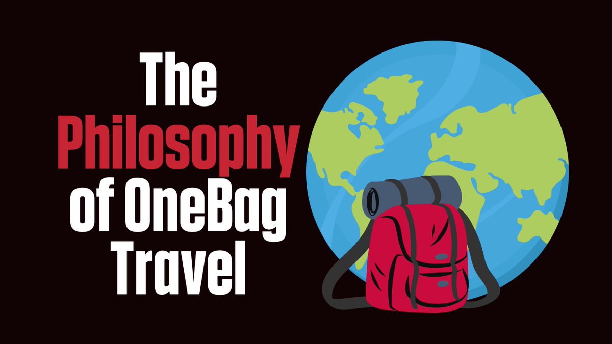 polyinnovator's tweet image. Just published on the #omniblog! Dive into The Philosophy of OneBag Travel here: polyinnovator.space/the-philosophy…