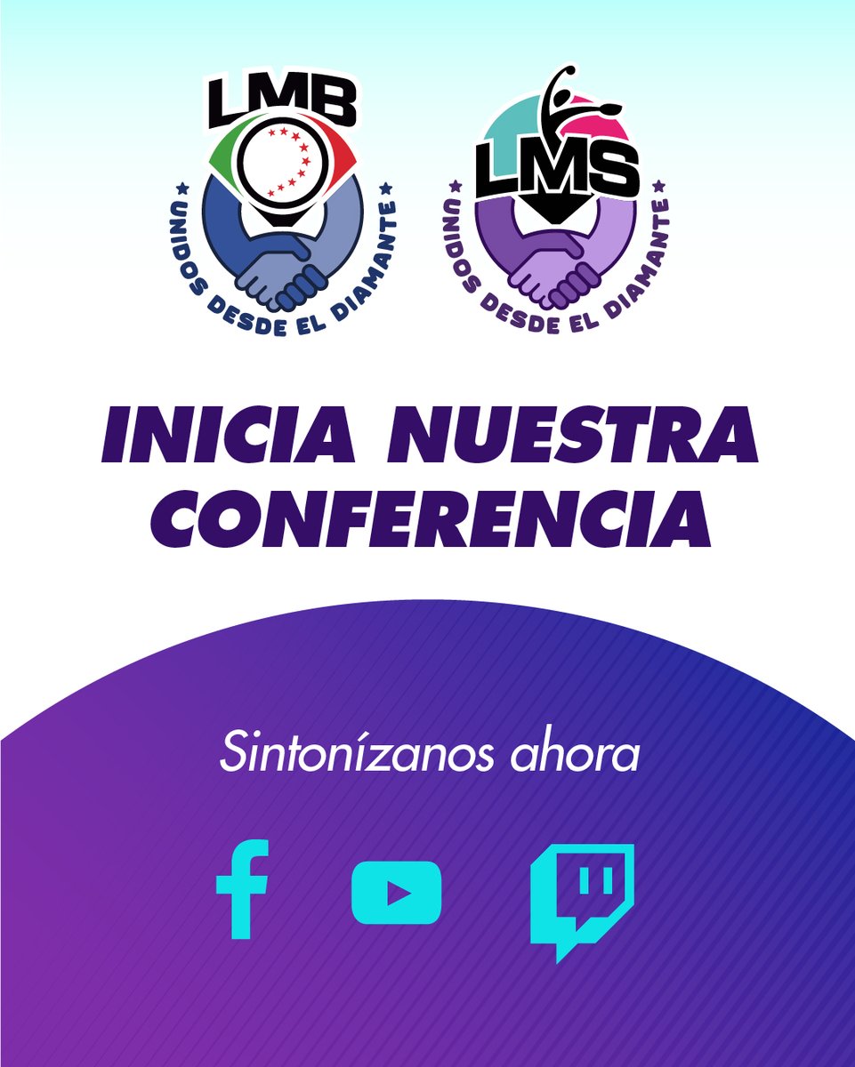 Sintoniza la conferencia de prensa 

¡Acompáñanos!

youtube.com/watch?v=w5FVUz…