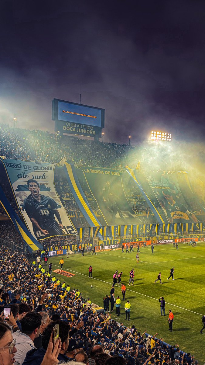 Boca en su máxima expresión. 
Viejo Boca vencedor.